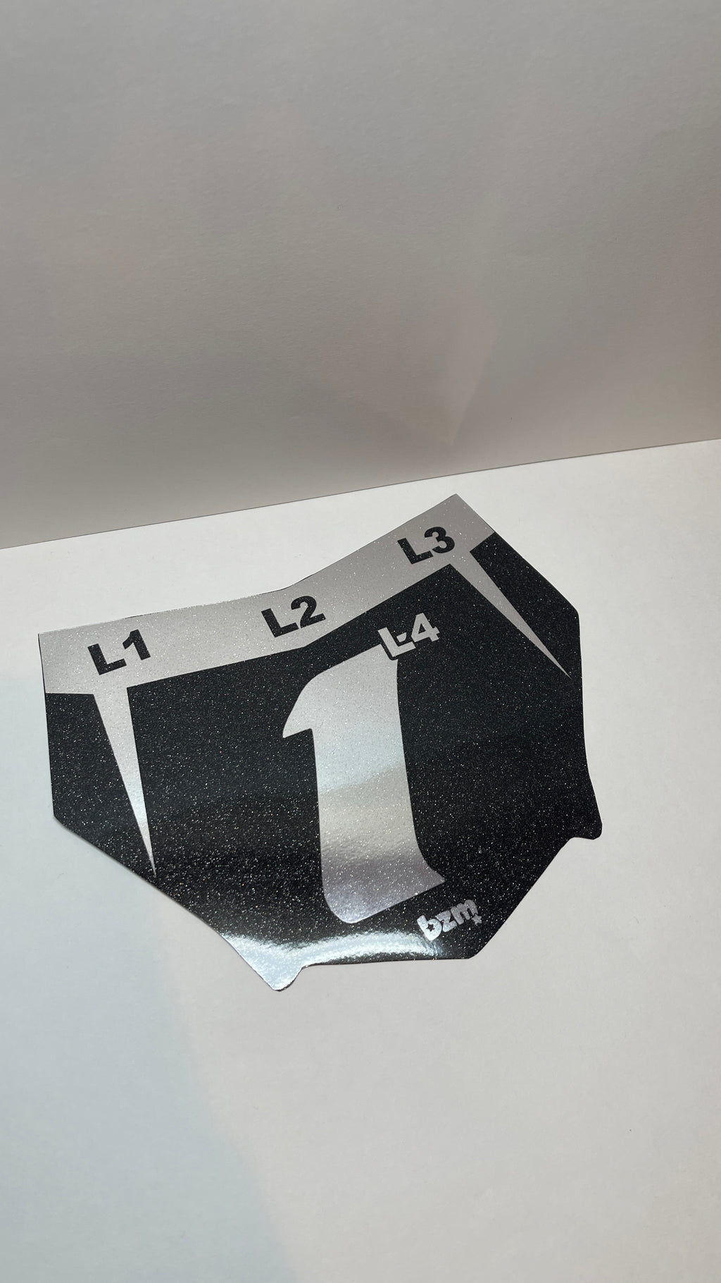 Motocutz Plate Decal