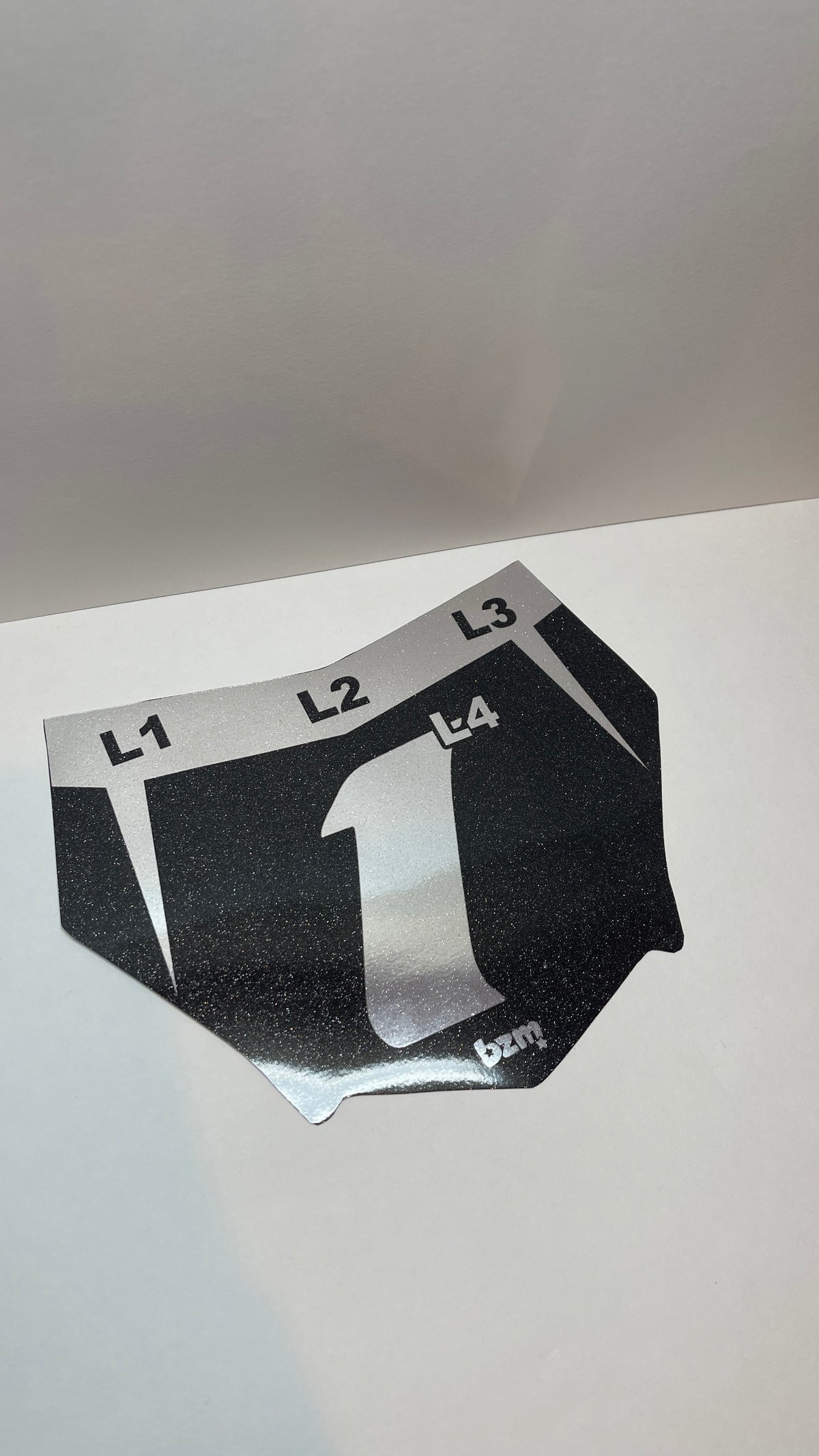 Motocutz Plate Decal