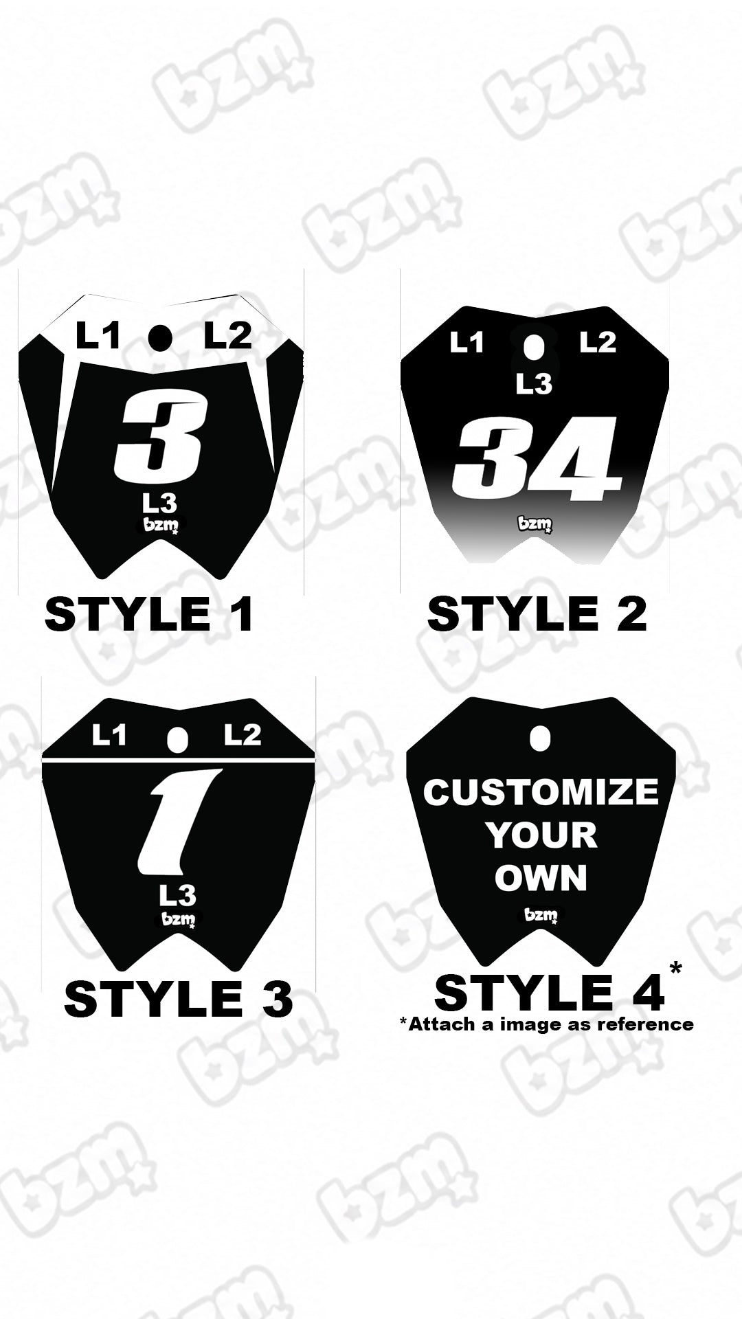 ETM RTR Plate Decal