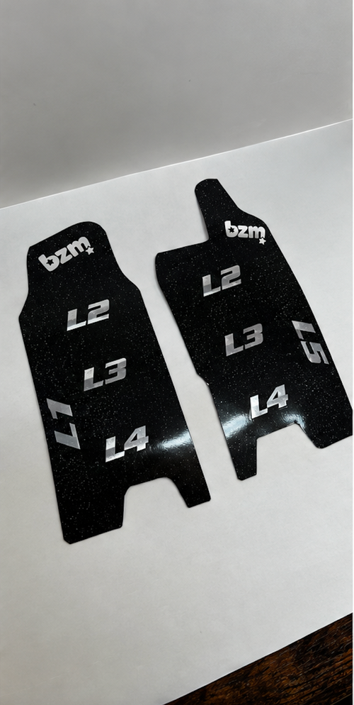 (FIRST EVER) Juiced Fork Guard Decals