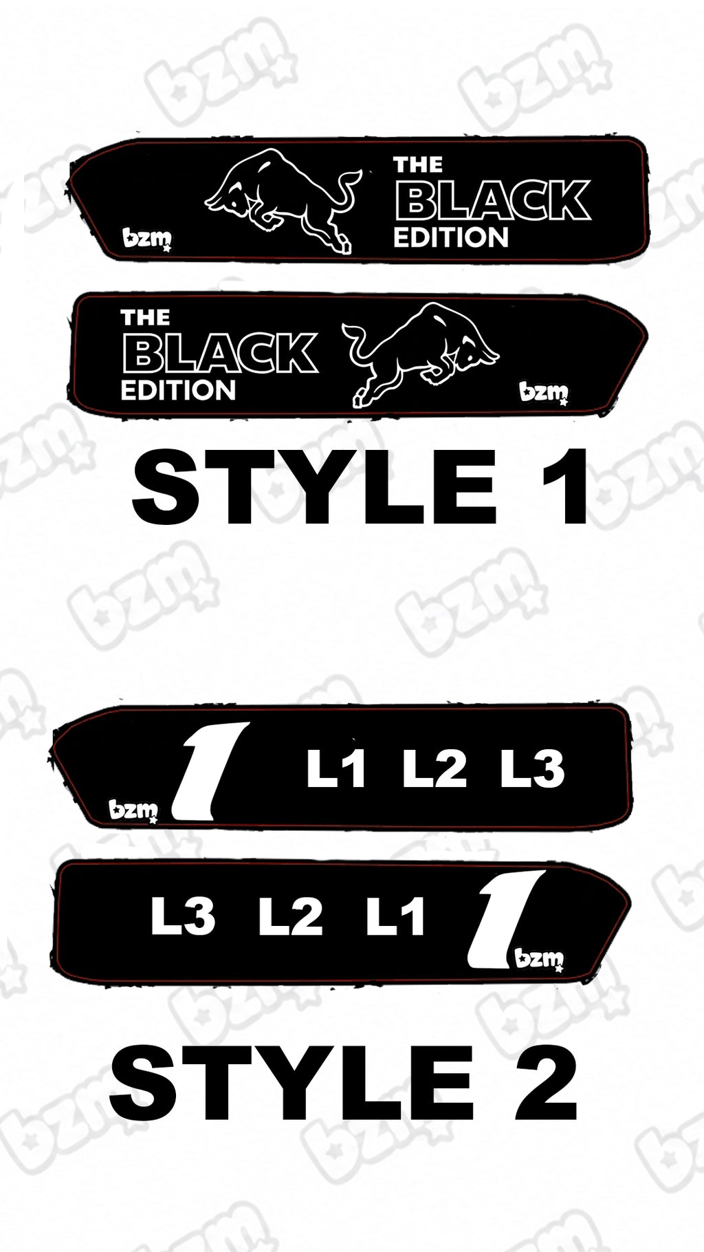 Macfox Battery Decals