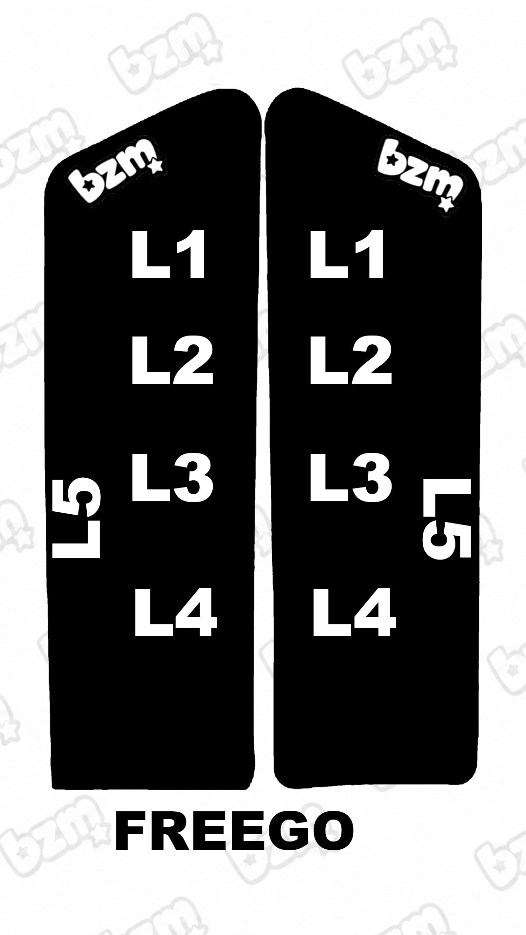 Freego Fork Guard Decal