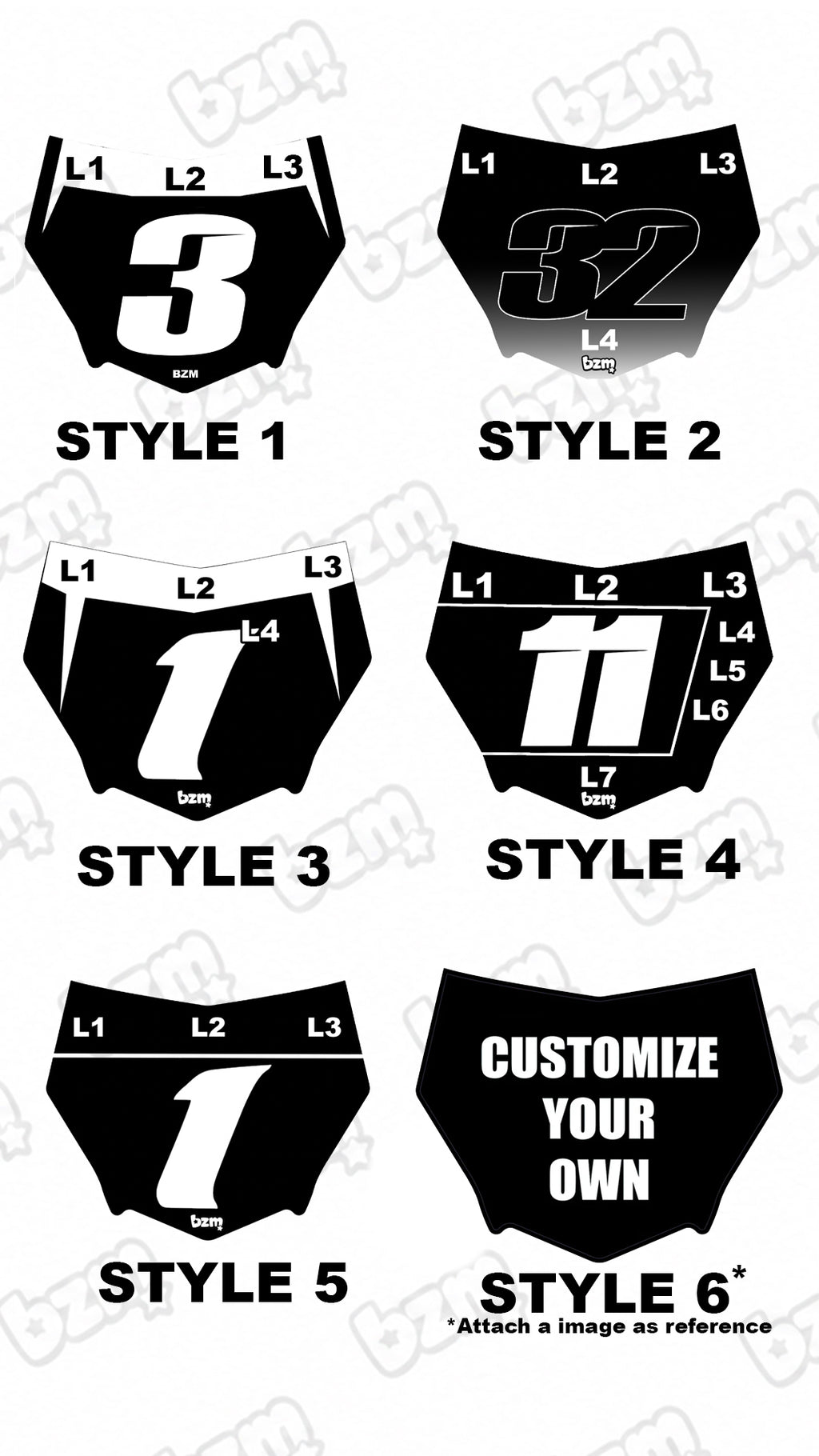 Glossy Plate and Decal